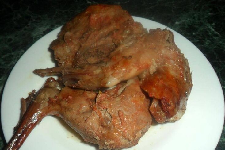 carne di coniglio per aumentare la potenza