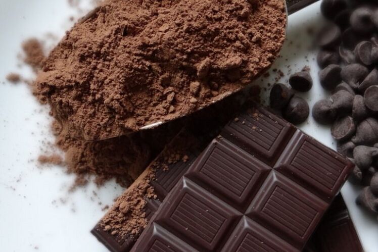 cioccolato per aumentare la potenza
