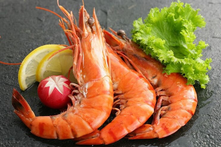 gamberetti per aumentare la potenza
